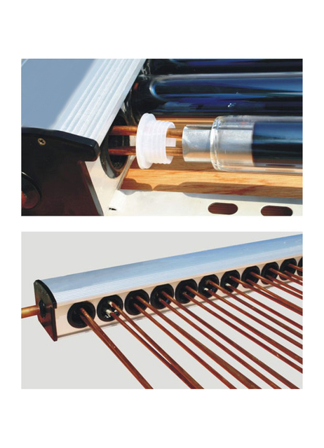 47/1500 tabung evakuasi kolektor surya pipa u 